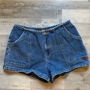 No Excuses Blue Denim Women's Jean Shorts‎
